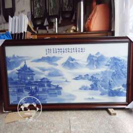 景德镇制正品瓷板画规格齐全画面多样