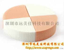 阿方形乳胶海绵生产 泡水就大亲水乳胶粉扑定制厂家