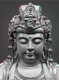 山西供应三维立体佛像装饰画大型三维立体宗教装饰画加工订制