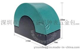 新款高档特色手表包装盒 PU手表盒 异形手表盒