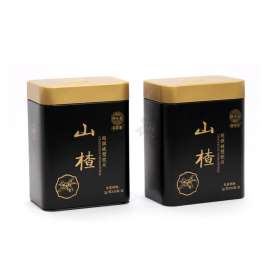 铁盒实力厂家供应山楂饮片铁盒、缩口三七粉铁皮盒子、高档铁盒加工