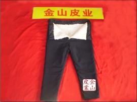 羊剪绒皮裤