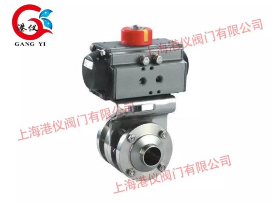 上海港仪阀门有限公司 气动卫生级蝶阀GYD681F-16RL