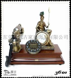 厂家直供 欧式仿古电话机 3601 罗马盛世