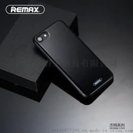 REMAX杰特系列iphone7手机壳超薄苹果7plus新款男女i7防摔磨砂透明壳硬iPhone7 plus超黑王子
