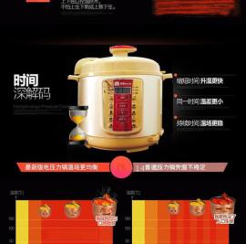 【厂家供应】正品双喜全自动电压力锅微电脑智能电高压力锅电饭煲