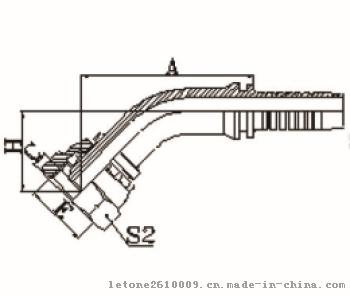 胶管液压接头-22141