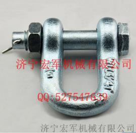 1/4达克罗带销轴美式D型G2150卸扣、不锈钢模锻卸扣