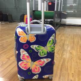 蝴蝶图案旅行包