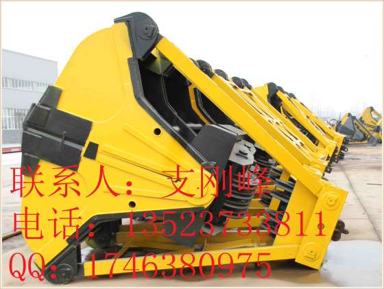 U5 3立方10吨车用四绳抓斗，抓沙斗，抓煤斗，物料斗，
