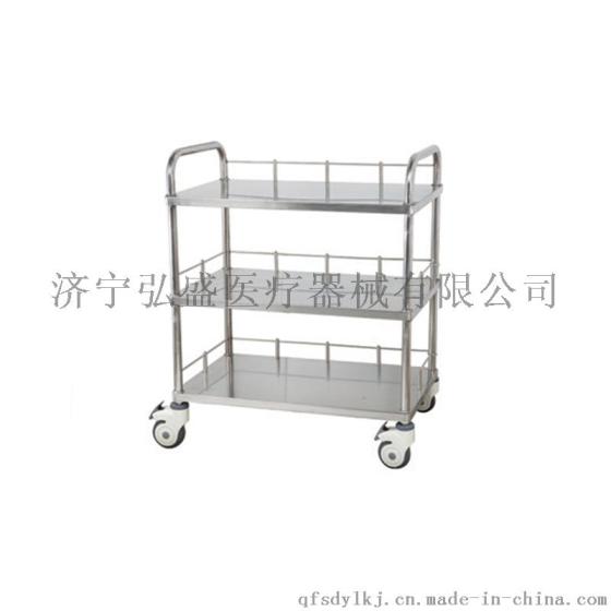 弘盛B17不锈钢三层器械车