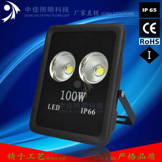 LED聚光投光灯100W厂家批发销售