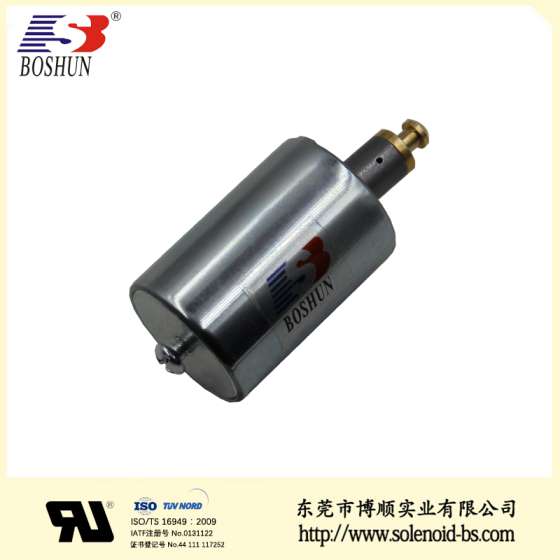 博顺BS-2840T-01 圆管式电磁铁、DC24V电磁铁