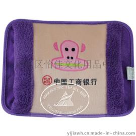烫画暖手宝刺绣暖水袋 充电热水袋 广告暖手袋 成都礼品定制