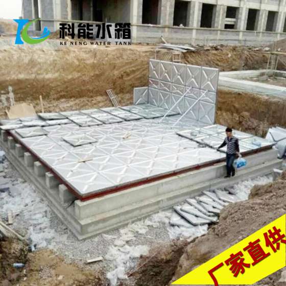 科能水箱厂家地埋式BDF水箱不锈钢复合板价格优惠