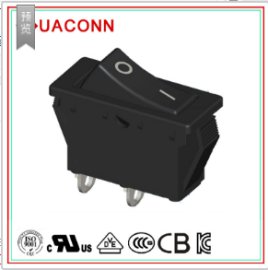 HUACONN/东莞华琴 供应高品质开关，船型开关.电源开关.翘板开关