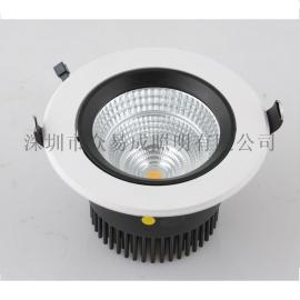 6寸180MM天花灯，40W可调角度，24、60度，科锐/西铁城光源 修改 本产品采购属于商业贸易行为