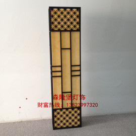 古镇壁灯厂家森隆堡灯饰，专业非标定制仿云石壁灯，酒店别墅户外壁灯，不锈钢仿云石壁灯