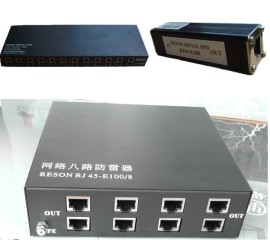 雷晟RESON网络交换机防雷器RJ45-E100