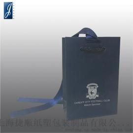 JSPACKING迷你蓝色购物纸袋-CARDIFF FC