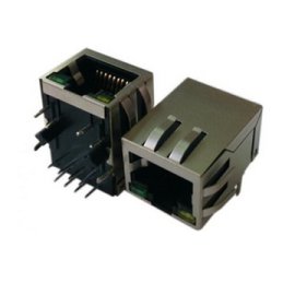 厂家直销J1B121ZDD百兆RJ45连接器J1B121ZDDNL