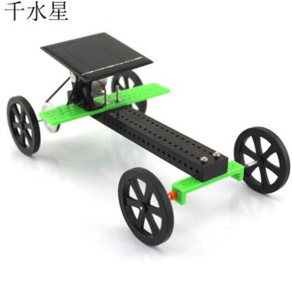千水星 太阳能小车皮带版2号 科技小制作 diy玩具套装拼装教育材料包