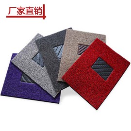 奥途一件代发 环保新丝圈脚垫 水晶丝圈 喷丝脚垫 汽车用品脚垫