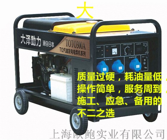 300A汽油发电电焊机