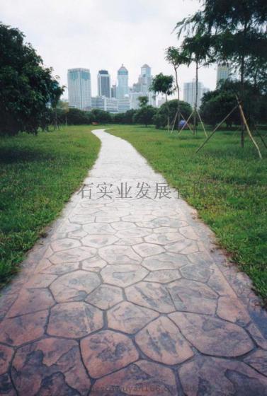 艺术彩砂压花水泥地坪-压花混凝土厂家材料批发｜施工｜报价