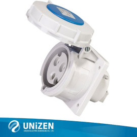 IP67直插防水接头 32A 230V 工业插座厂家直销