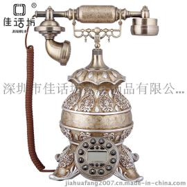 佳话坊台式电话座机来电显示9082美式复古电话座机家居饰品招商加盟宾馆话机座机