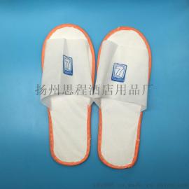 7天酒店专用一次性无纺布拖鞋 半包七天酒店加厚防滑拖鞋宾馆用品