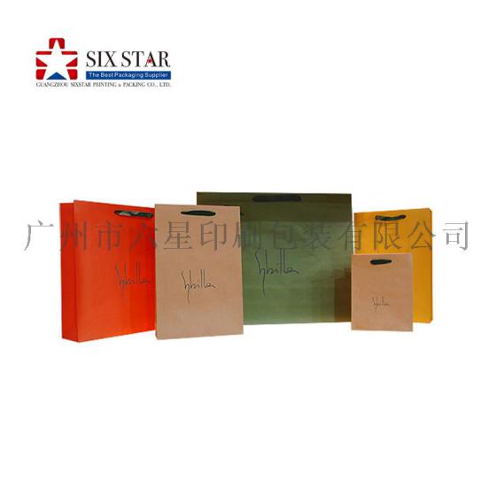 简约设计纸袋手挽袋手提购物袋定做礼品袋印刷包装