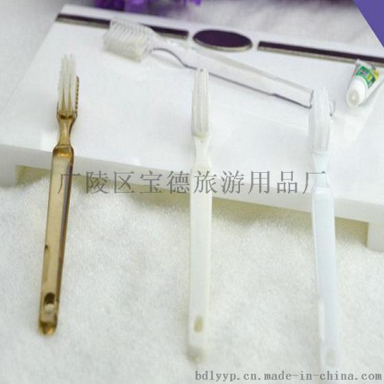 一次性软毛牙刷 双色牙刷定制