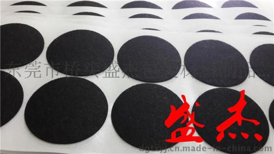 生产自粘毛毡垫 强粘不织布防滑垫 缓冲消音垫生产厂家
