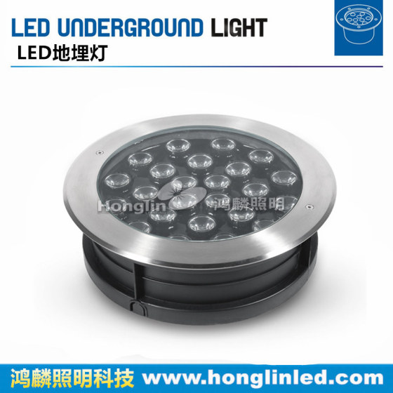 24W景观地埋灯_24W偏光led地埋灯