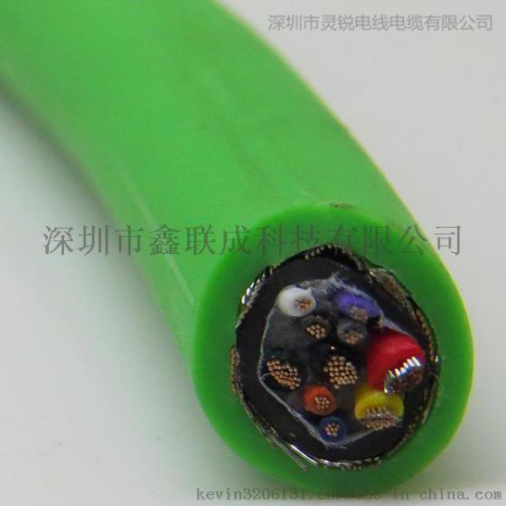 2-100芯TPU/TPE信号屏蔽电缆 0.2-2.5mm2 双绞屏蔽耐磨TPU电缆
