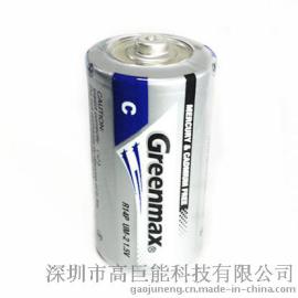 供应工业配套电池 1.5V 大号干电池 R14P 2号碳性电池 深圳电池厂