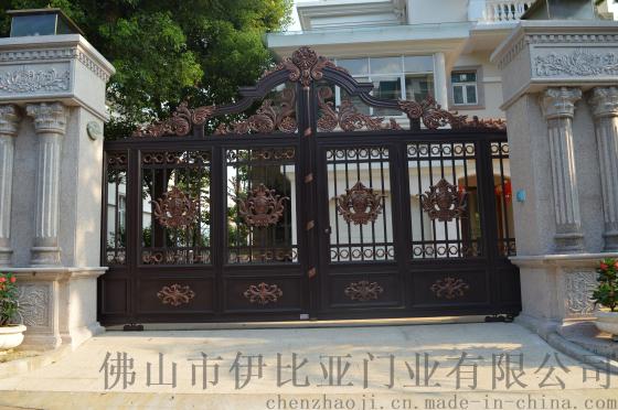 伊比亚A116铝艺庭院门
