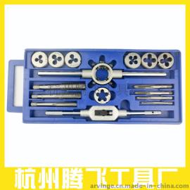 16件套英制丝锥板牙套装 1/4—1 吹塑盒