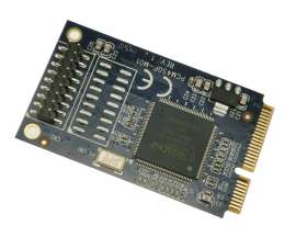 MINI PCI-e串口卡 mini pcie转RS232 COM口 2串口mini pcie扩展卡