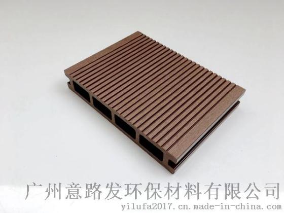 厂家直销供应意路发塑木地板实心地板系列产品 户外公园专用