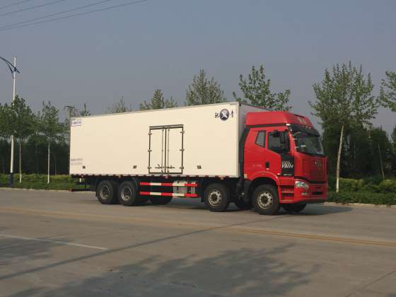 解放冷藏车，九米六冷藏车，前四后八冷藏车，冷藏车报价