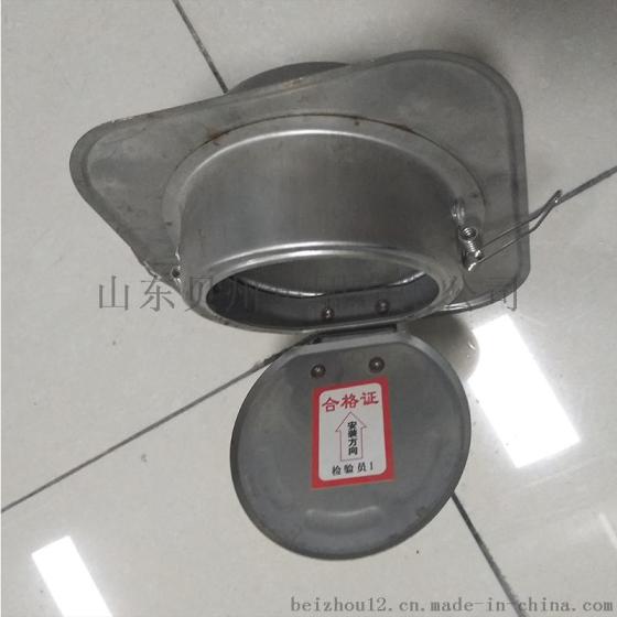 贝州不锈钢烟道止回阀,精工打造,材质新升级,行业新标杆.