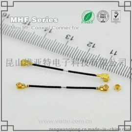 0.81 双头I-PEX（20311-011R-08）极细射频连接线（开窗口）