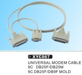 新亚9C DB25F/DB25M 注塑成型电脑周边线