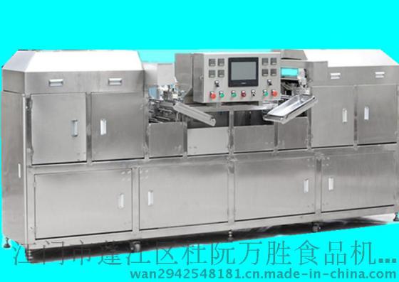 中国产量最高的蛋卷机厂家在哪，江门市万胜食品机械厂生产四头蛋卷机