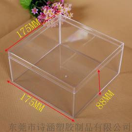 生产直销-正方形PS塑料盒 硬质塑胶盒 透明塑料盒 注塑塑胶盒