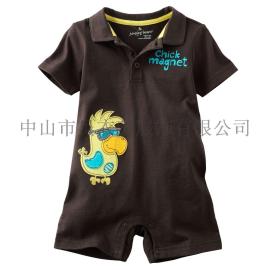 平角哈衣 外贸婴儿装批发 男童平角哈衣 爬爬服 婴儿哈衣 欧美品牌婴装