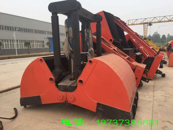 DYZ0306 电动液压多瓣抓斗价格 抓取料重1.02t 配3t行车垃圾物抓斗 功率7.5kw